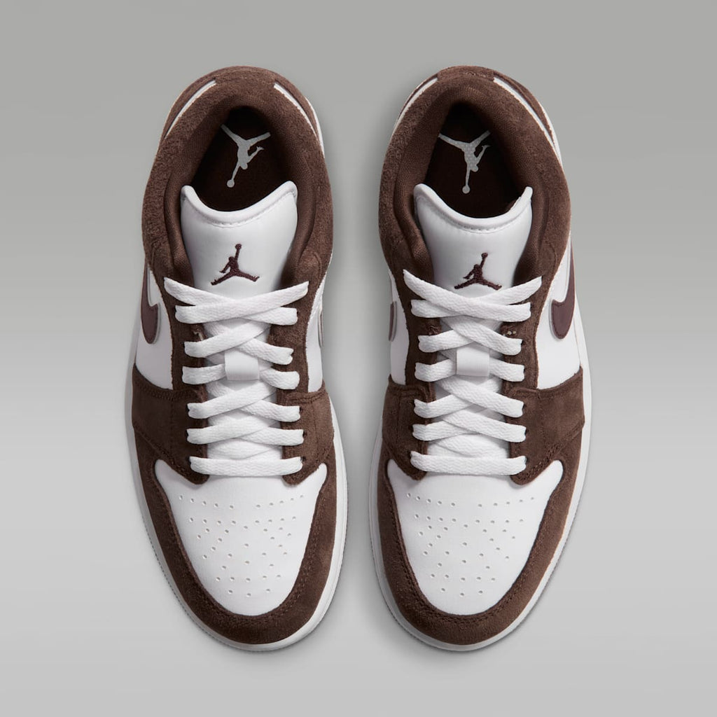 Air Jordan 1 Low Women's Shoes - Cacao Wow/White/Bronze Eclipse - Image 4