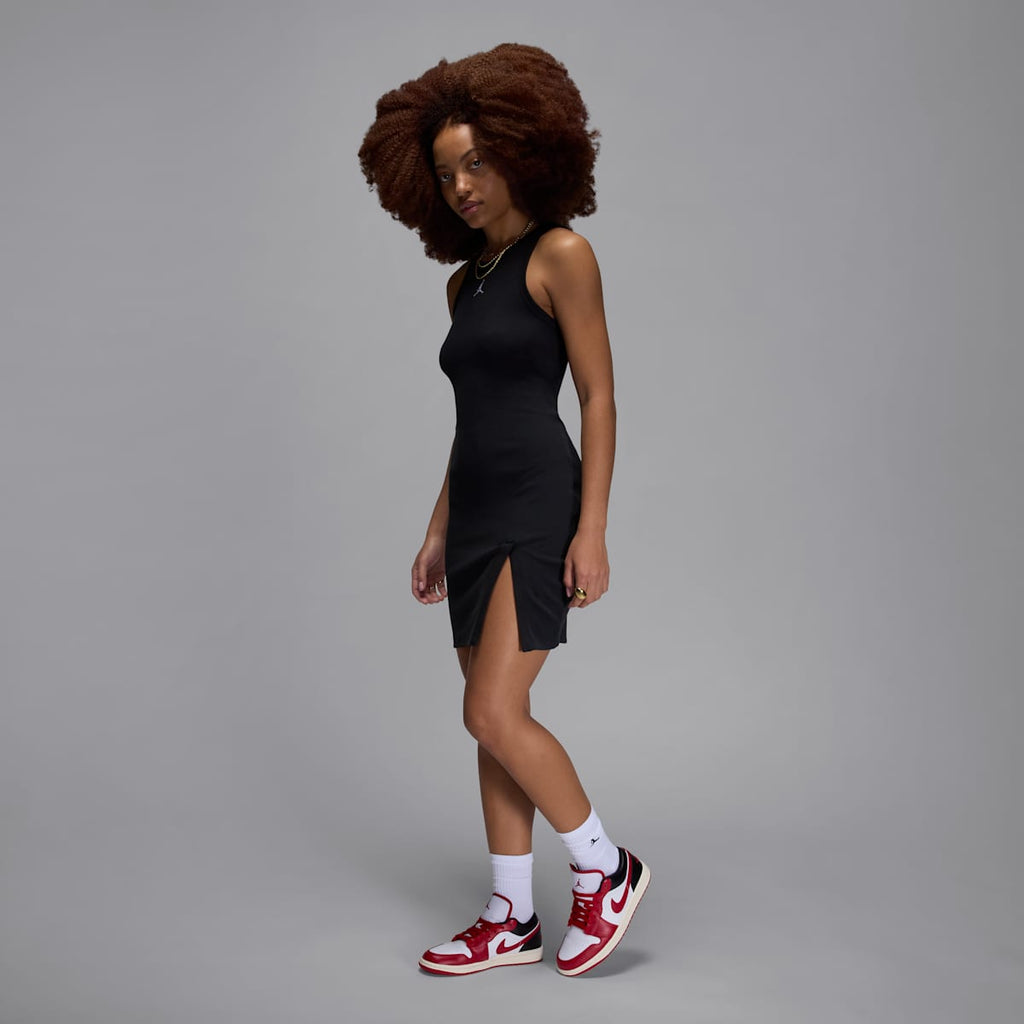 Air Jordan 1 Low Women's Shoes - White/Black/Sail/Gym Red - Image 9