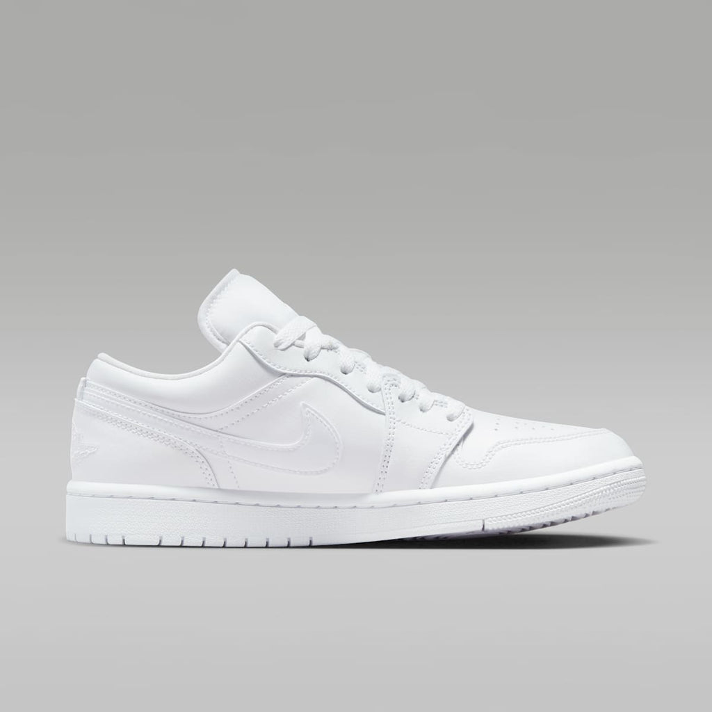 Air Jordan 1 Low Women's Shoes - White/White/White