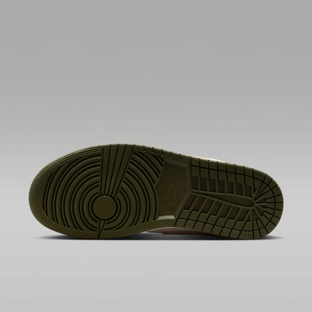 Air Jordan 1 Low Women's Shoes - Sail/Crimson Tint/Cargo Khaki