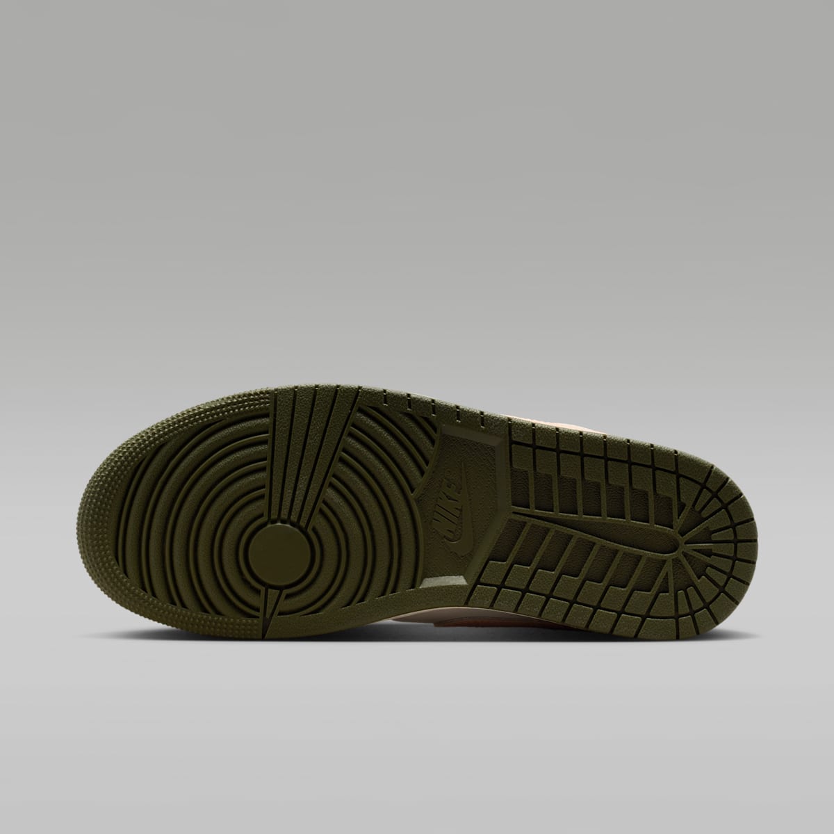 Air Jordan 1 Low Women's Shoes - Sail/Crimson Tint/Cargo Khaki