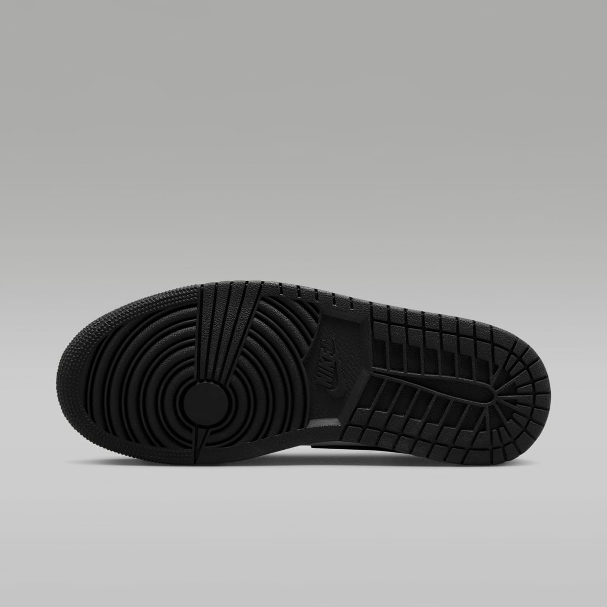 Air Jordan 1 Mid Women's Shoes - White/White/Black - Image 2