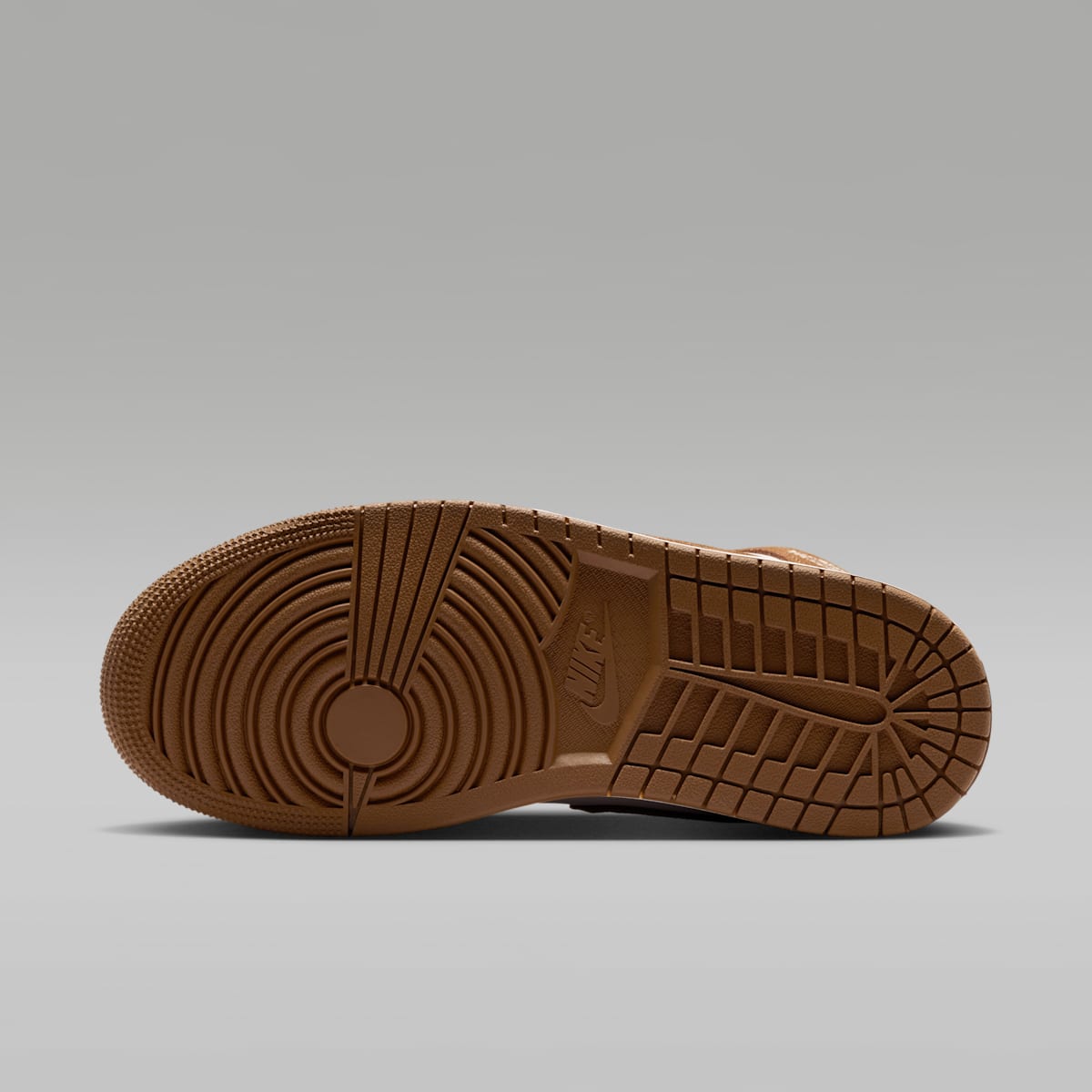 Air Jordan 1 Mid Women's Shoes - Light British Tan/Chalk - Image 2