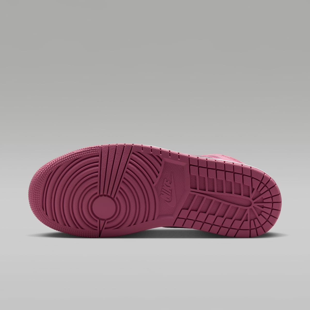 Air Jordan 1 Mid Women's Shoes - Desert Berry/White/Sweet Beet