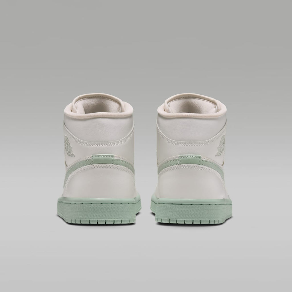 Air Jordan 1 Mid Women's Shoes - Sail/Pistachio Frost