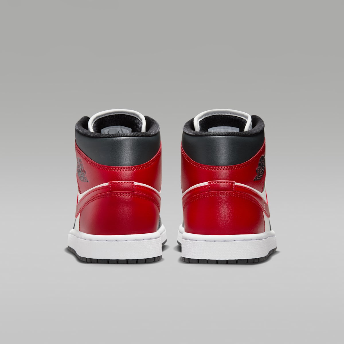 Air Jordan 1 Mid Women's Shoes - Sail/Off Noir/White/Gym Red