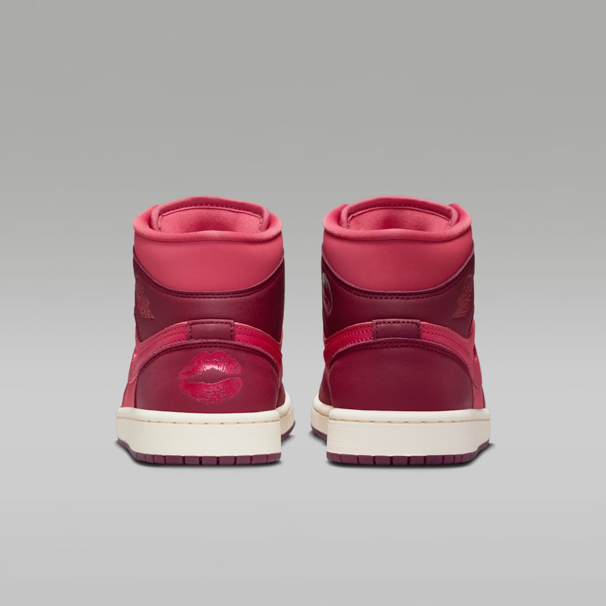 Air Jordan 1 Mid SE Women's Shoes - Team Red/Pueblo Red/Pale Ivory/Sierra Red - Image 6