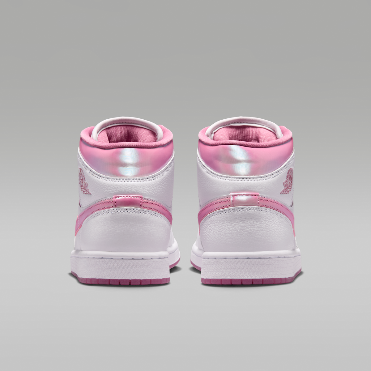 Air Jordan 1 Mid SE Women's Shoes - White/Desert Berry