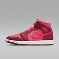 Air Jordan 1 Mid SE Women's Shoes - Team Red/Pueblo Red/Pale Ivory/Sierra Red - Image 1