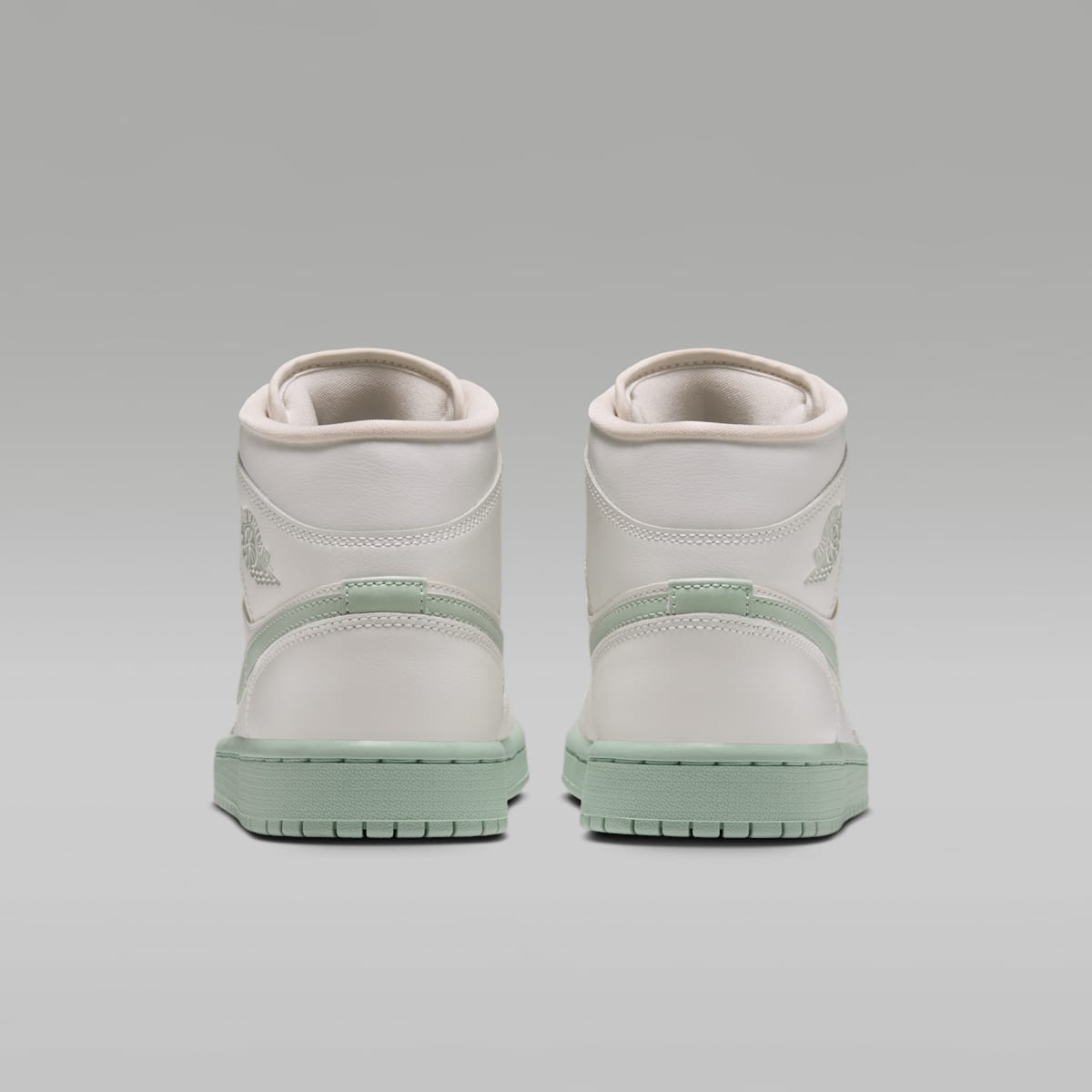 Air Jordan 1 Mid Women's Shoes - Sail/Pistachio Frost - Image 6