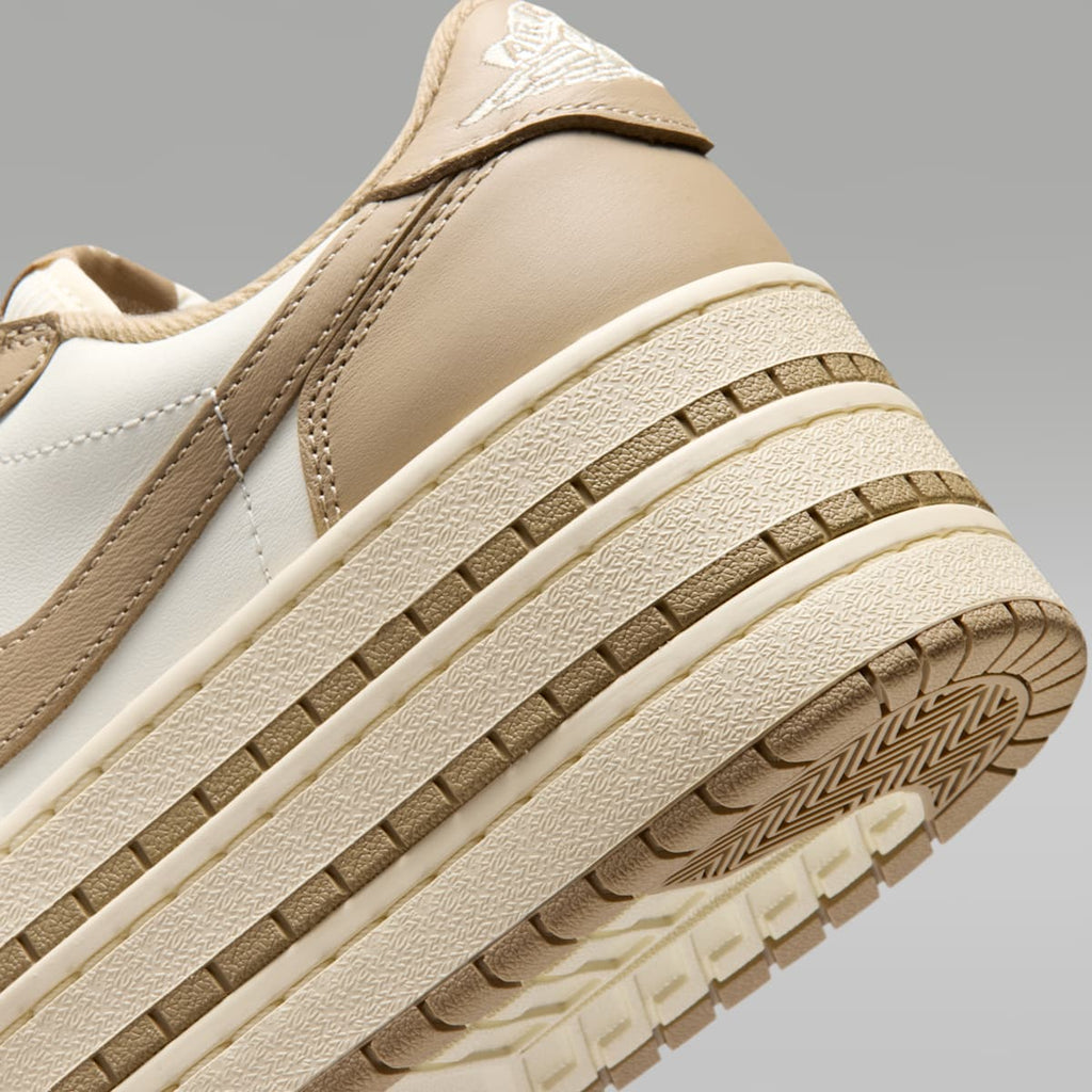 Air Jordan 1 Triple Stack Women's Shoes - Khaki/Sail/Coconut Milk/Khaki
