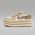 Air Jordan 1 Triple Stack Women's Shoes - Khaki/Sail/Coconut Milk/Khaki