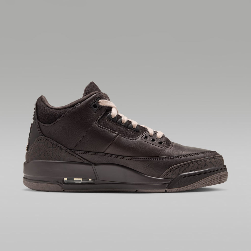 Air Jordan 3 Retro "Fireside" Women's Shoes - Velvet Brown/Light British Tan/Rust Pink/Pearl White - Image 3
