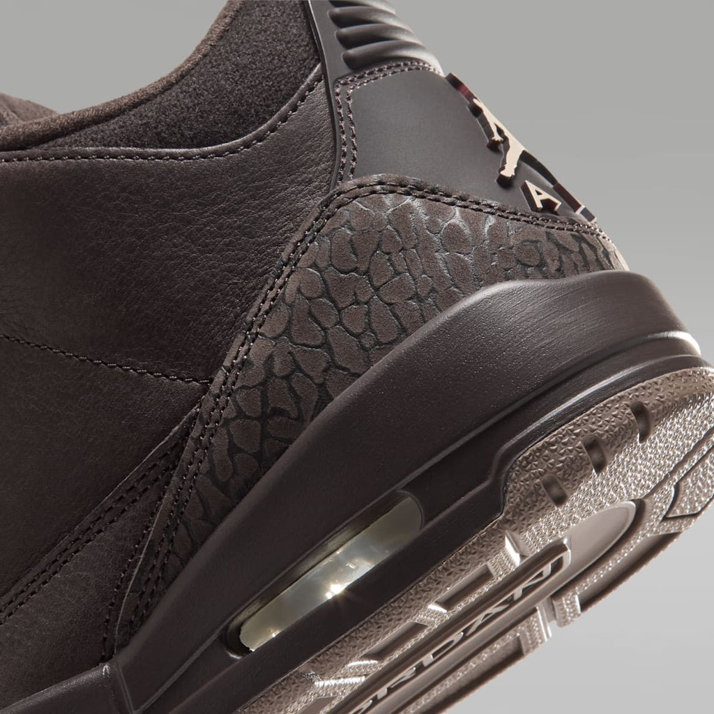 Air Jordan 3 Retro "Fireside" Women's Shoes - Velvet Brown/Light British Tan/Rust Pink/Pearl White - Image 8
