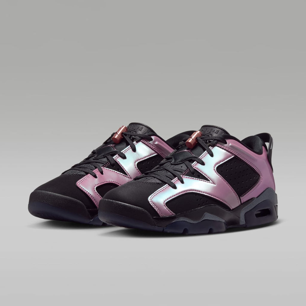 Air Jordan 6 Retro Low "Metamorphosis" Women's Shoes - Black/Desert Berry/Black - Image 5