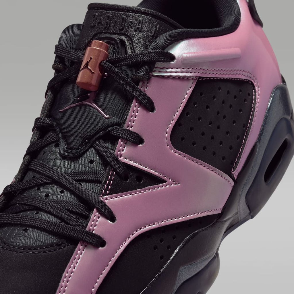 Air Jordan 6 Retro Low "Metamorphosis" Women's Shoes - Black/Desert Berry/Black - Image 7