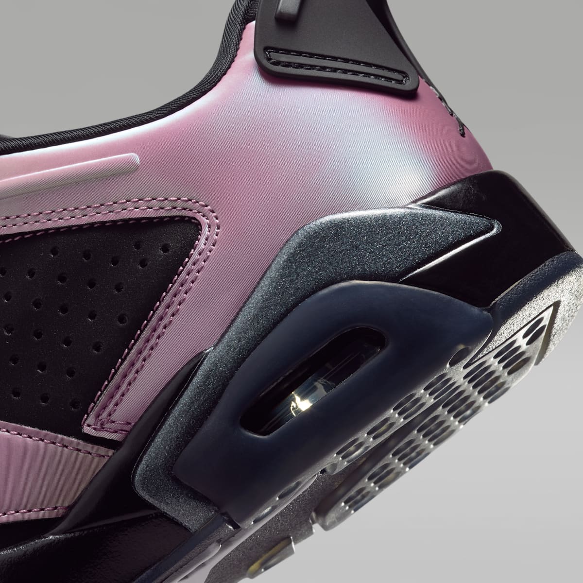 Air Jordan 6 Retro Low "Metamorphosis" Women's Shoes - Black/Desert Berry/Black - Image 8