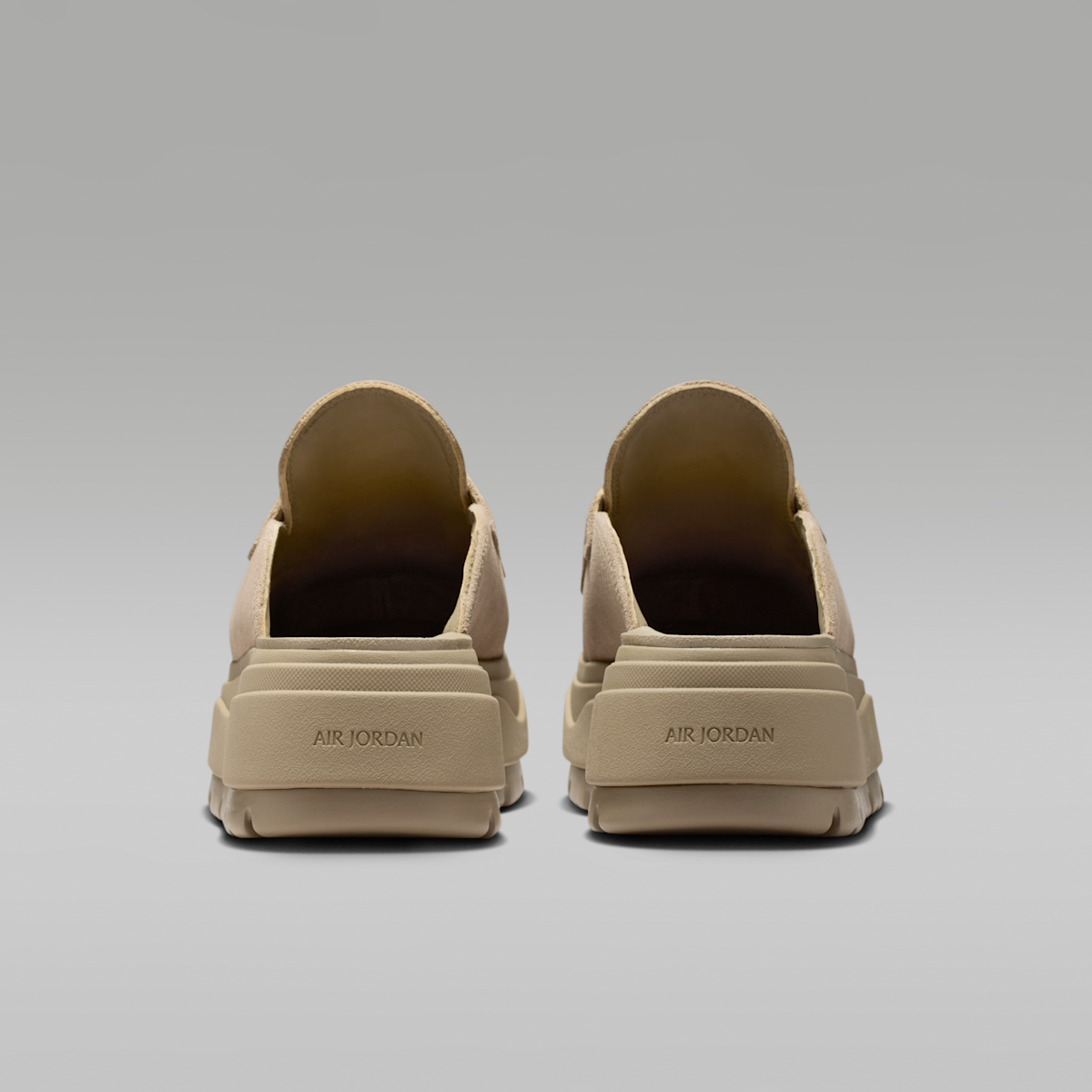 Air Jordan Mule Women's Shoes - Khaki/Metallic Silver