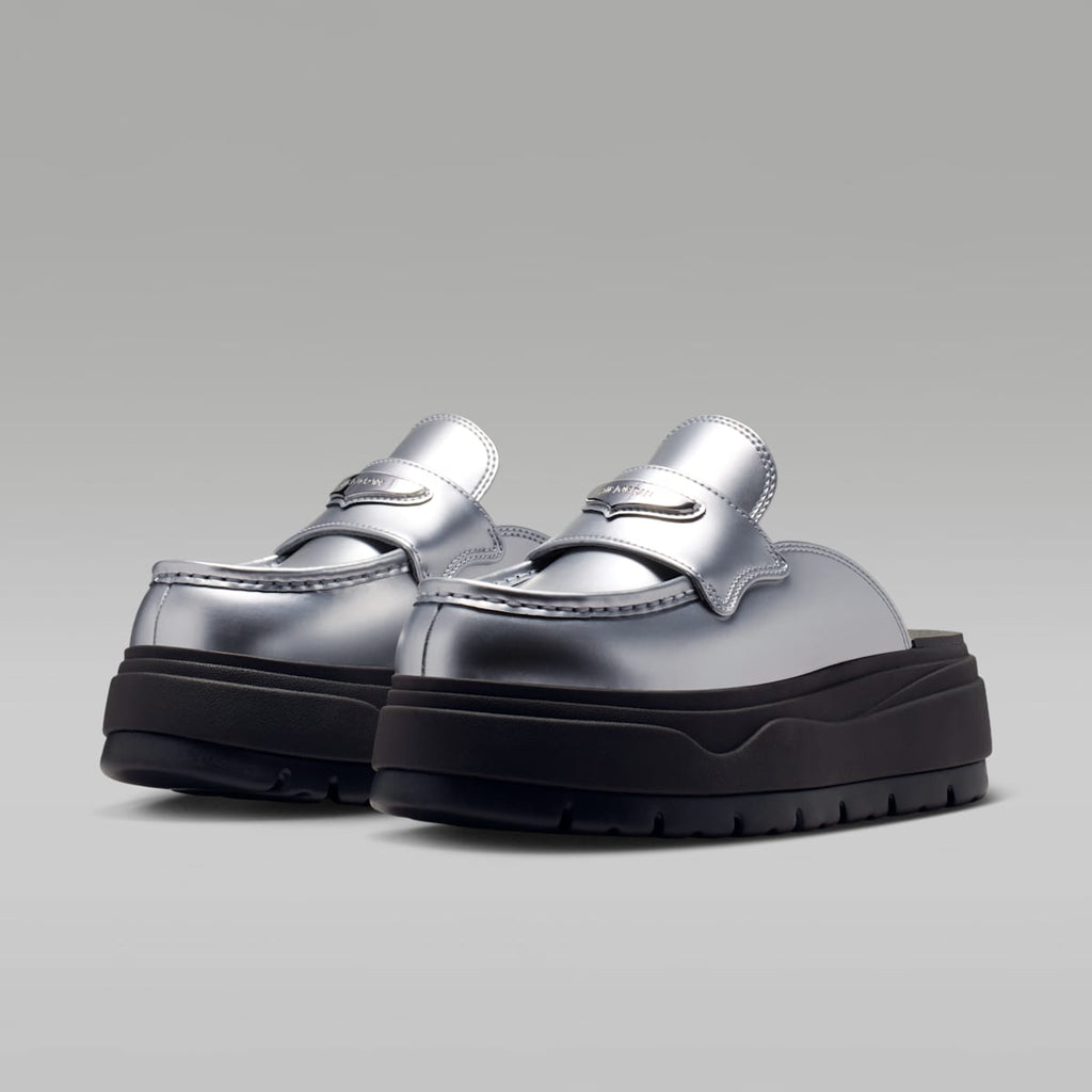 Air Jordan Mule SE Women's Shoes - Metallic Silver/Shadow Brown/Wolf Grey/Metallic Silver