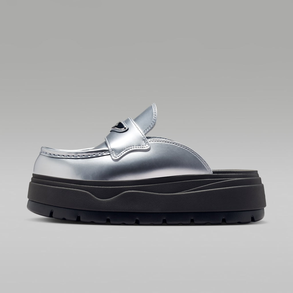 Air Jordan Mule SE Women's Shoes - Metallic Silver/Shadow Brown/Wolf Grey/Metallic Silver