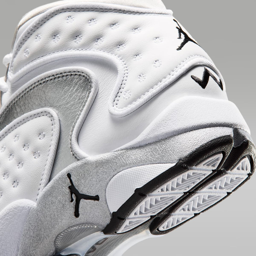 Air Jordan OG Women's Shoes - White/Black/Metallic Silver