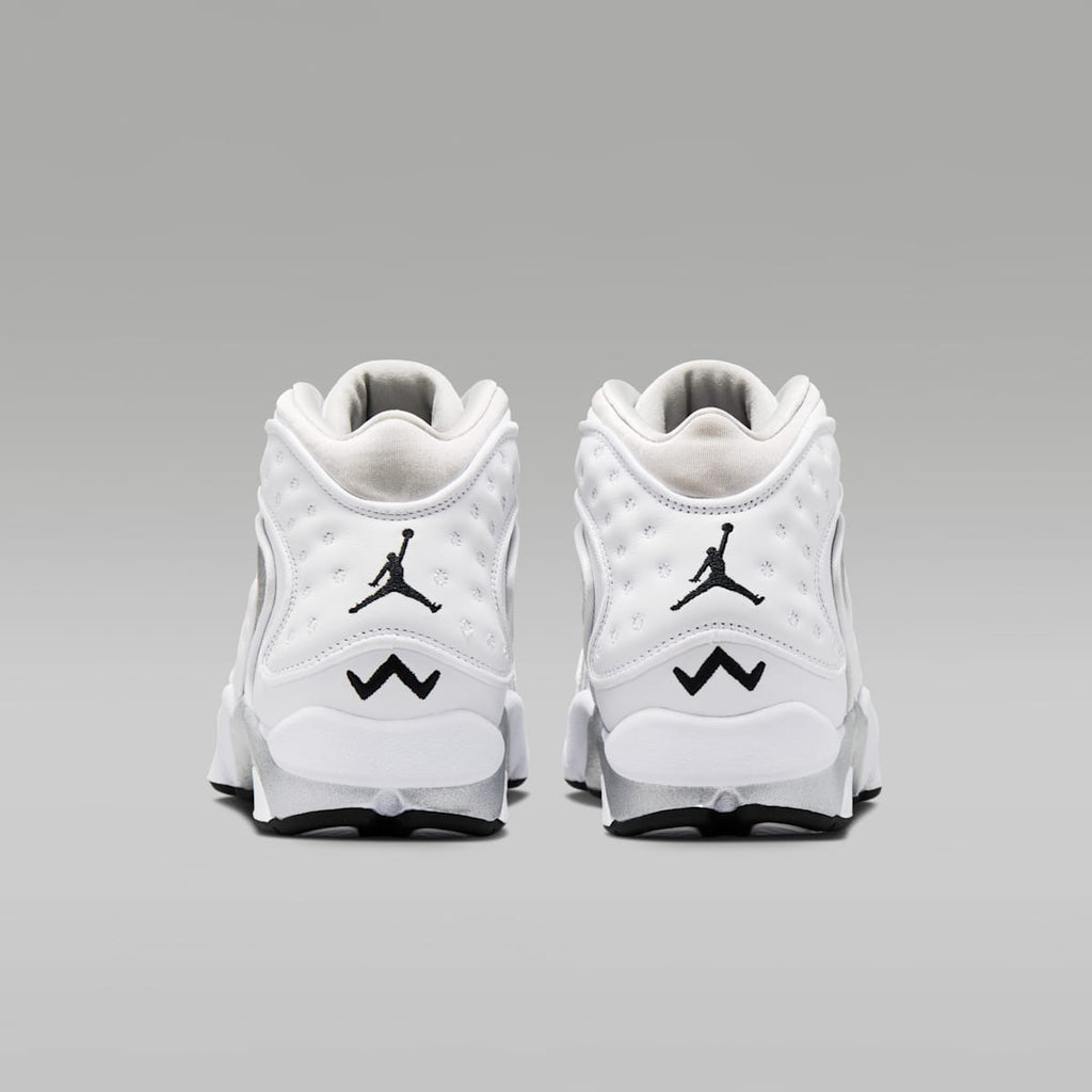 Air Jordan OG Women's Shoes - White/Black/Metallic Silver - Image 6