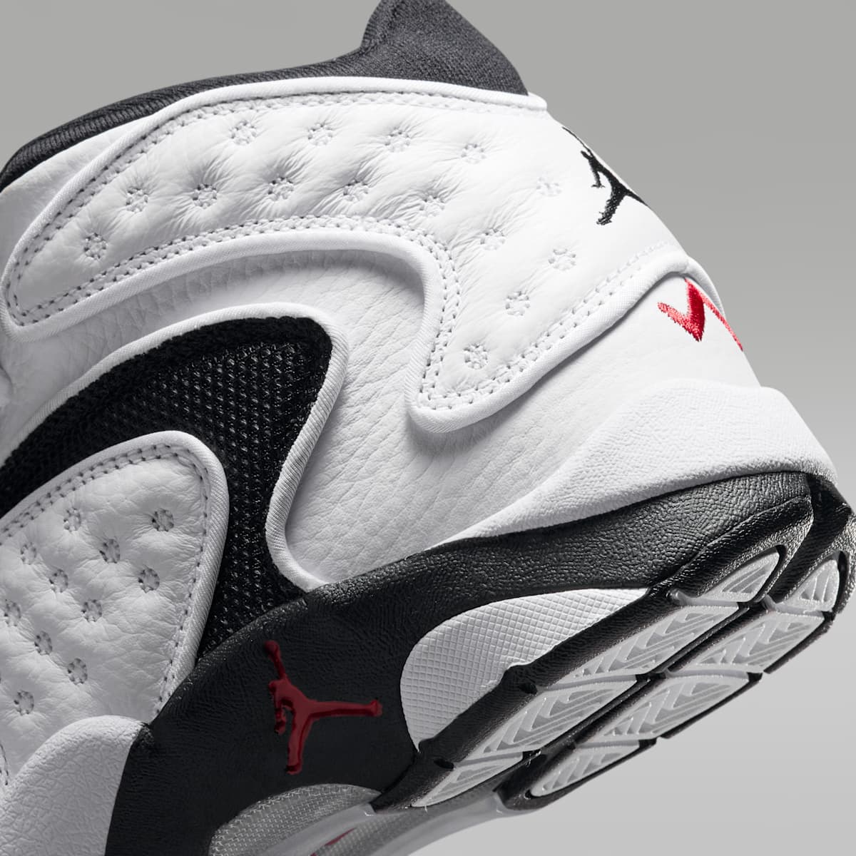 Air Jordan OG Women's Shoes - White/University Red/Black - Image 8
