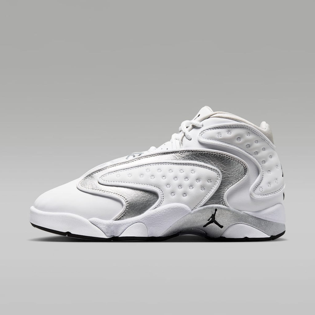 Air Jordan OG Women's Shoes - White/Black/Metallic Silver - Image 1