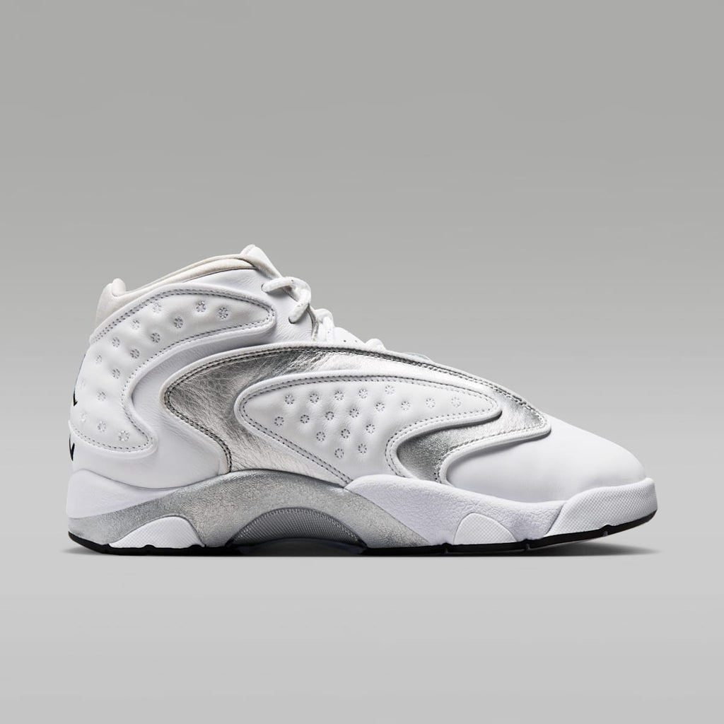Air Jordan OG Women's Shoes - White/Black/Metallic Silver