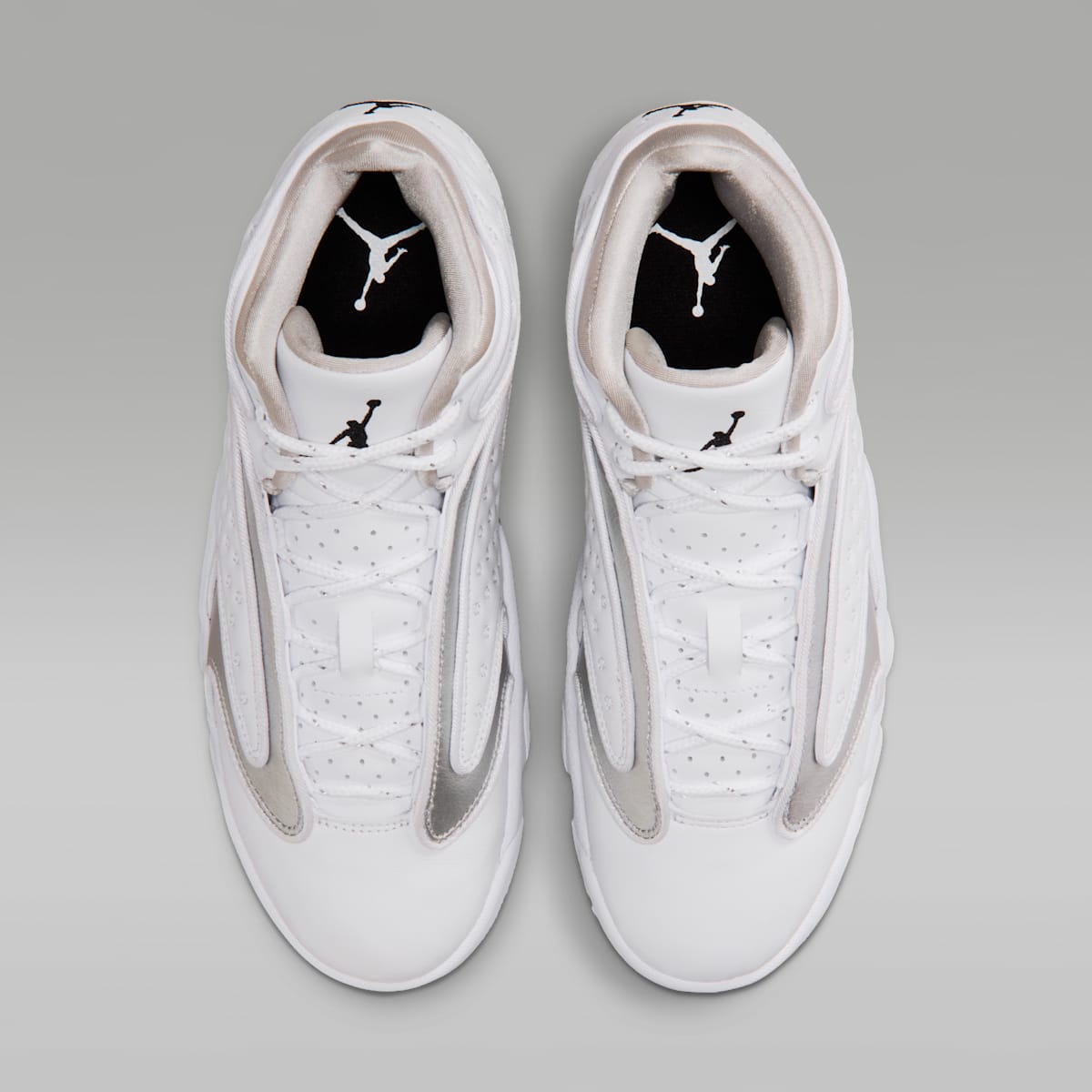 Air Jordan OG Women's Shoes - White/Black/Metallic Silver