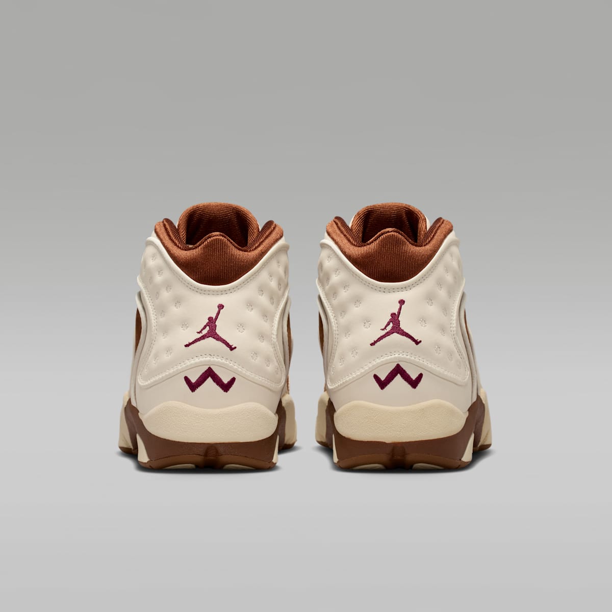 Air Jordan OG Women's Shoes - Pale Ivory/Light British Tan/Muslin/Track Red - Image 6