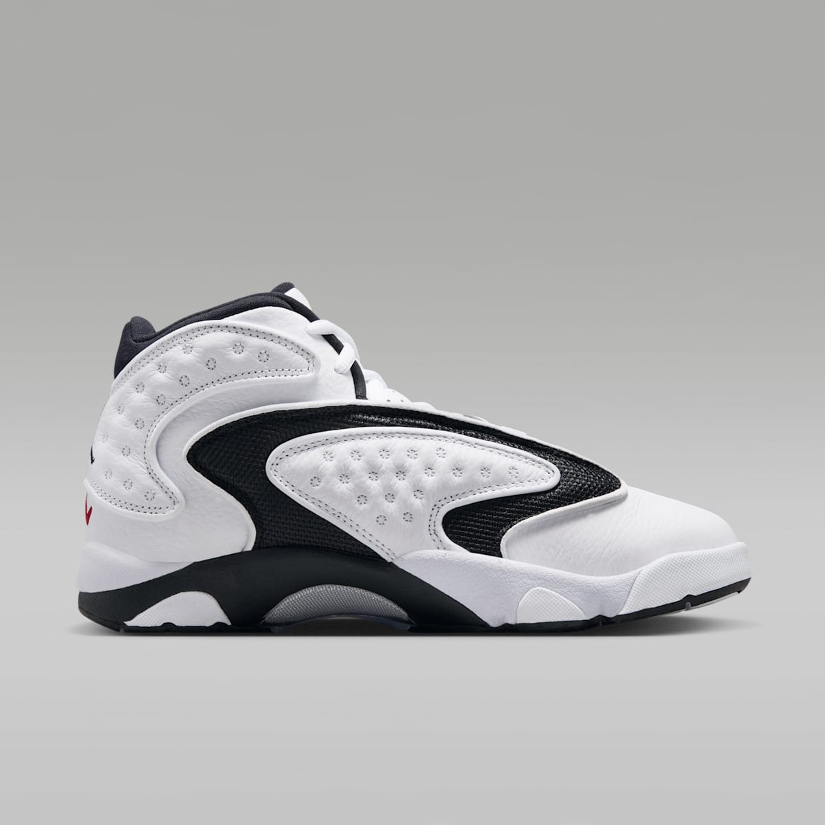 Air Jordan OG Women's Shoes - White/University Red/Black - Image 3