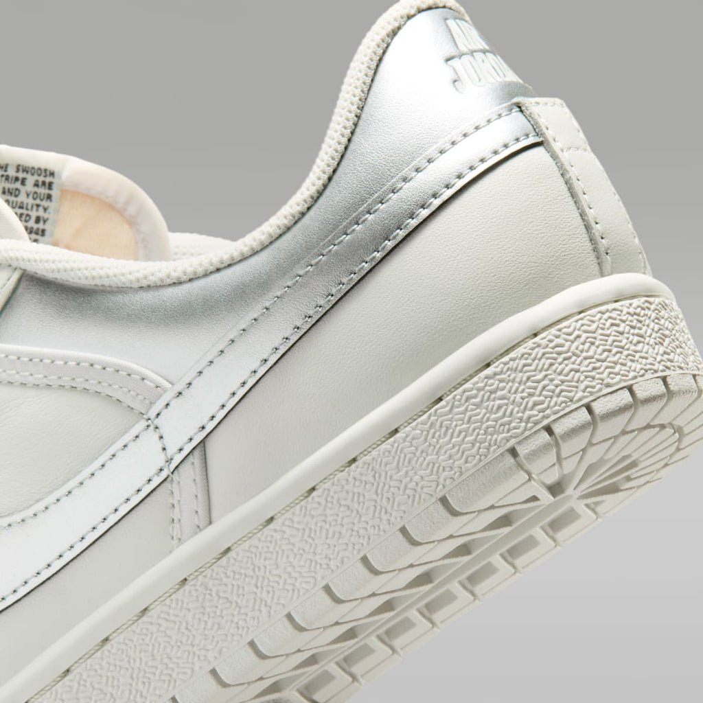 Air Jordan Skyline Low Women's Shoes - Swan/Black/Metallic Silver - Image 8