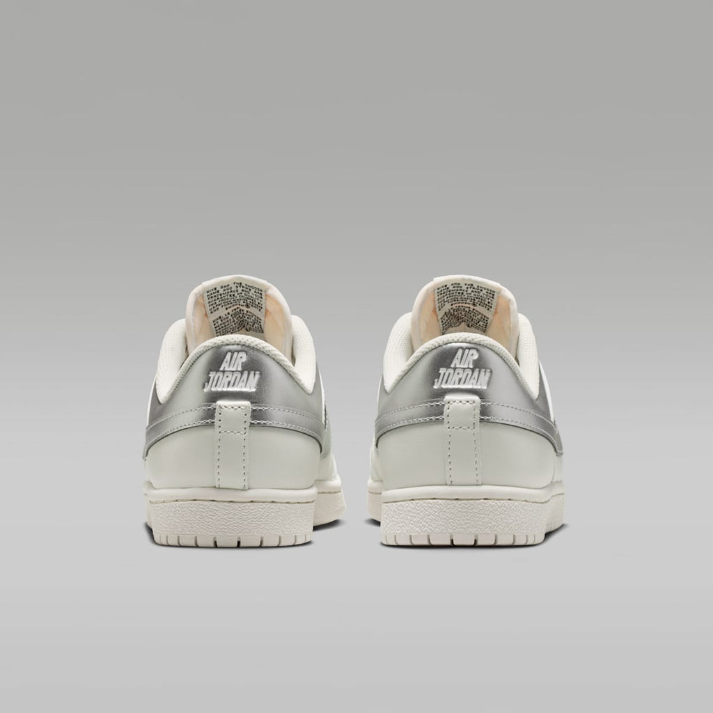 Air Jordan Skyline Low Women's Shoes - Swan/Black/Metallic Silver - Image 6