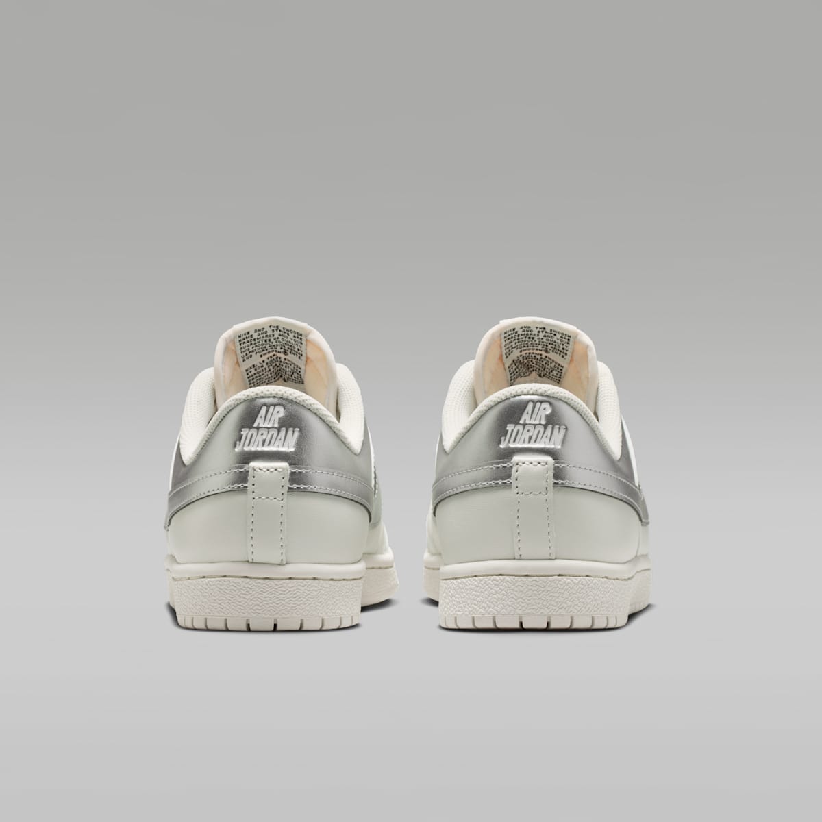 Air Jordan Skyline Low Women's Shoes - Swan/Black/Metallic Silver - Image 6