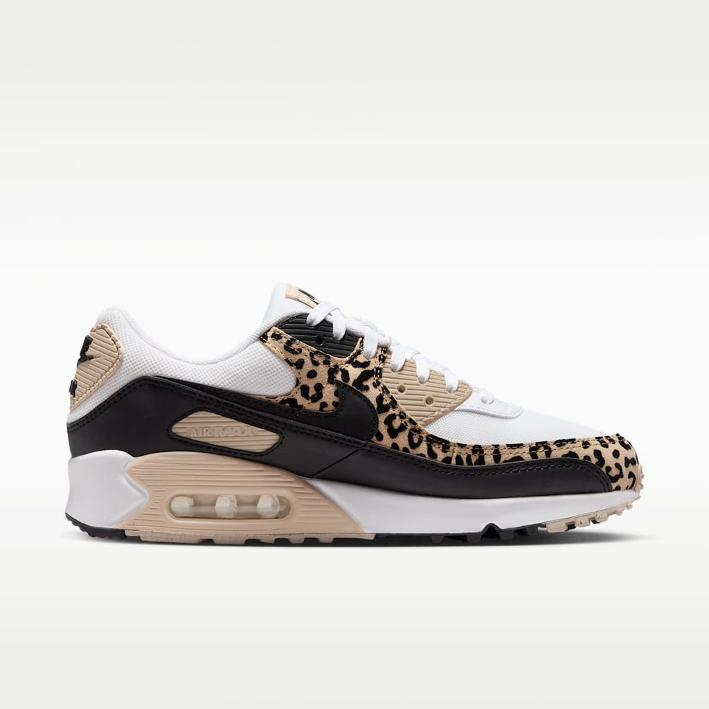 Nike Air Max 90 Women's Shoes - White/Sanddrift/Hemp/Black
