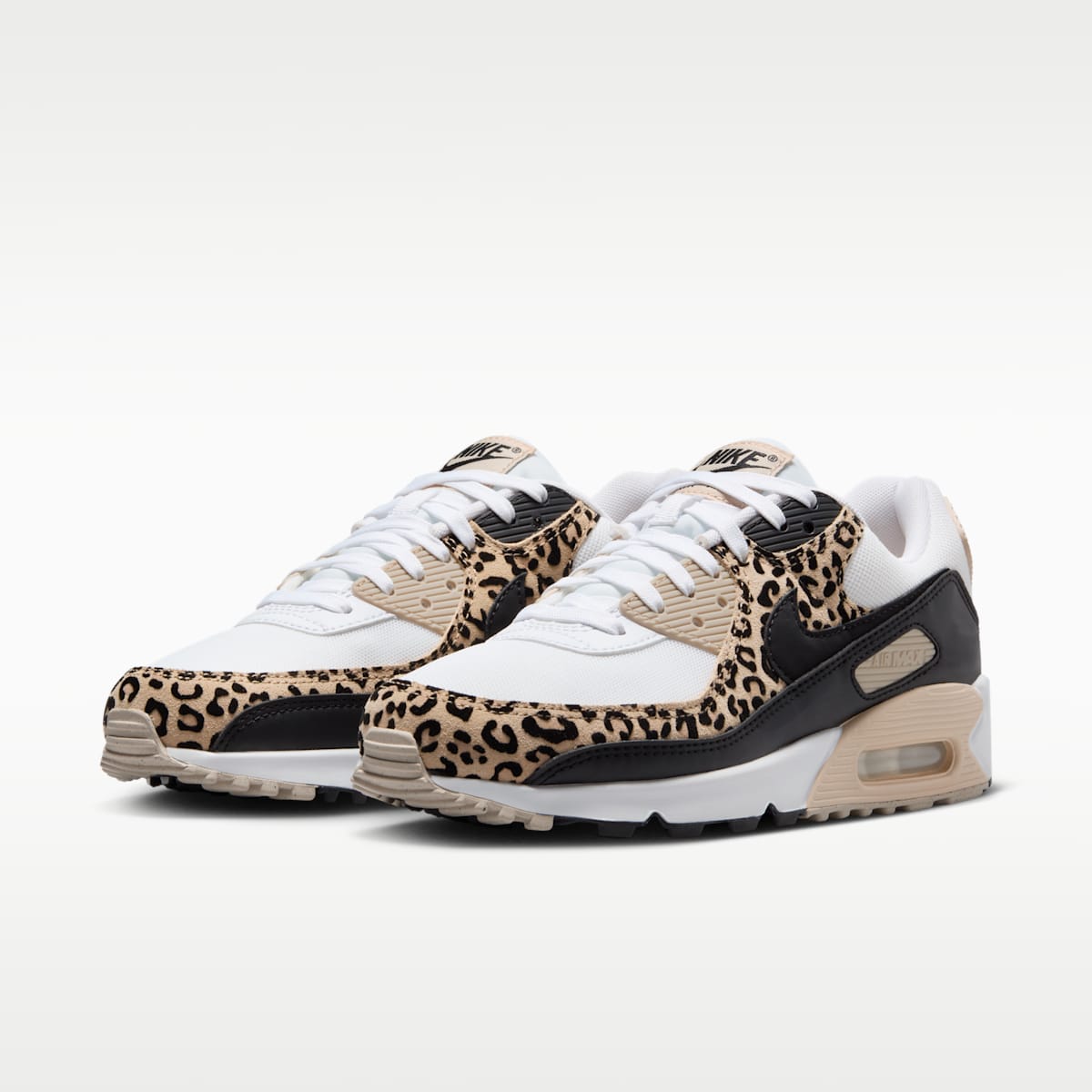 Nike Air Max 90 Women's Shoes - White/Sanddrift/Hemp/Black