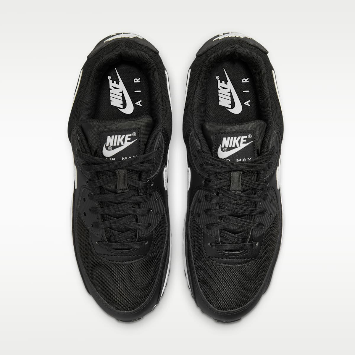 Nike Air Max 90 Women's Shoes - Black/Black/White