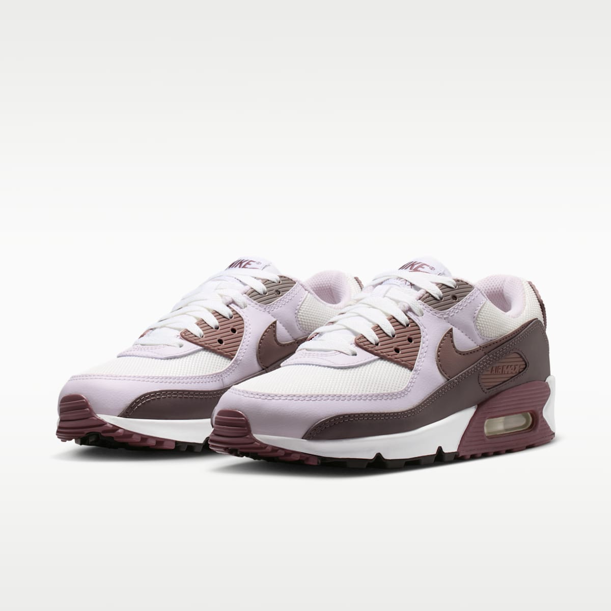 Nike Air Max 90 Women's Shoes - White/Tattoo/Light Violet/Violet Ore