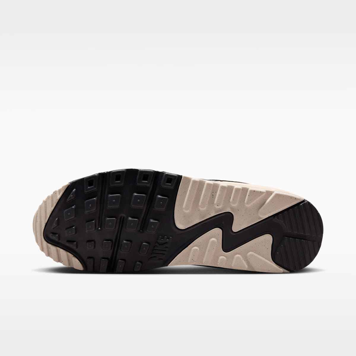Nike Air Max 90 Women's Shoes - White/Sanddrift/Hemp/Black