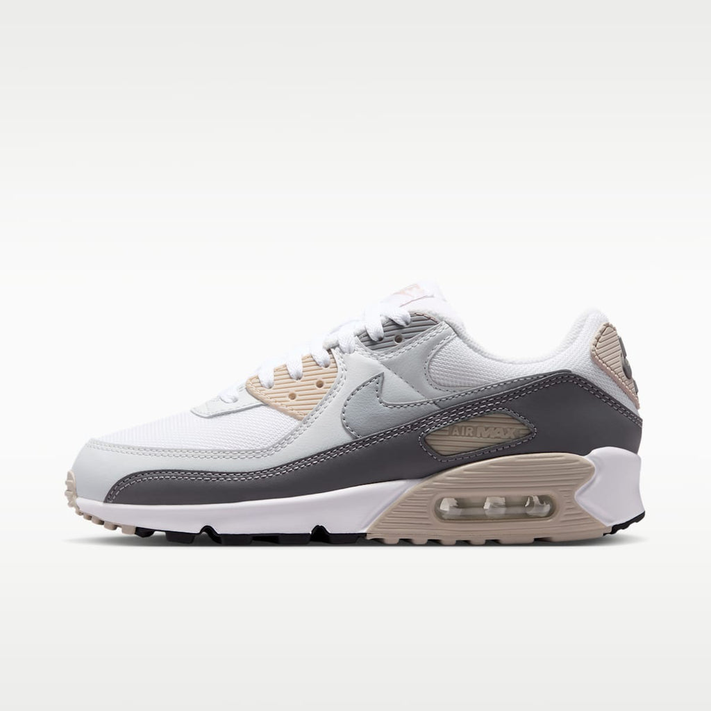 Nike Air Max 90 Women's Shoes - Cream II/Pencil Point/Off White/Wolf Grey