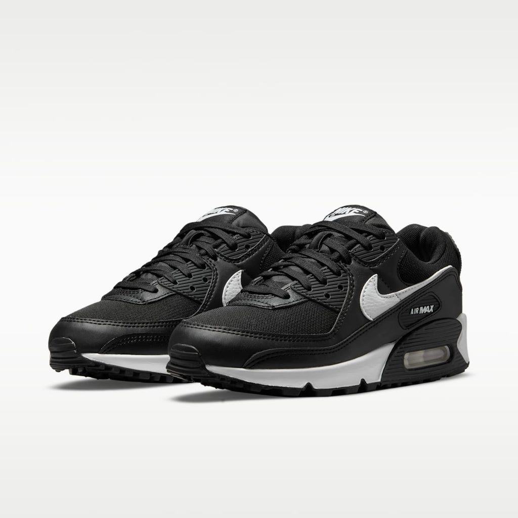 Nike Air Max 90 Women's Shoes - Black/Black/White
