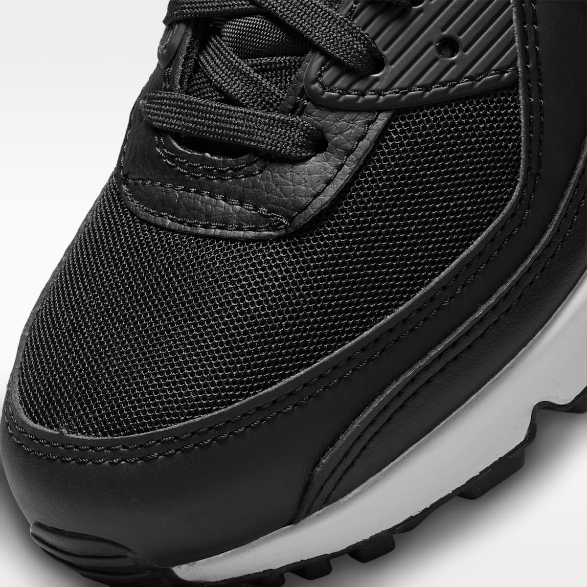 Nike Air Max 90 Women's Shoes - Black/Black/White