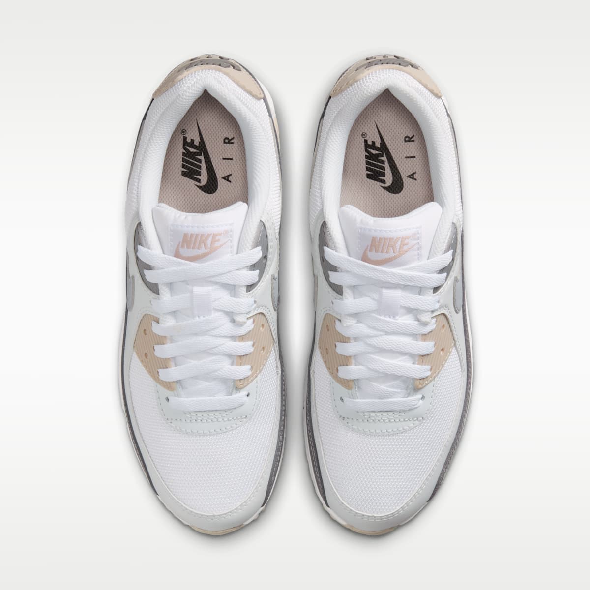 Nike Air Max 90 Women's Shoes - Cream II/Pencil Point/Off White/Wolf Grey