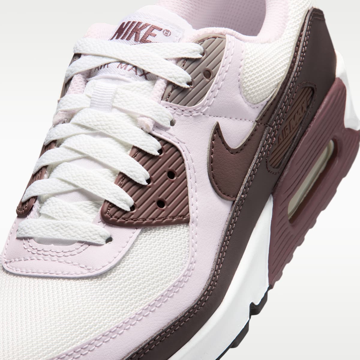 Nike Air Max 90 Women's Shoes - White/Tattoo/Light Violet/Violet Ore