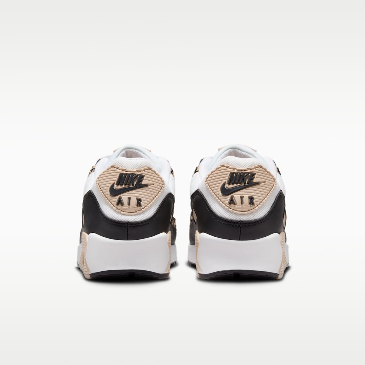 Nike Air Max 90 Women's Shoes - White/Sanddrift/Hemp/Black