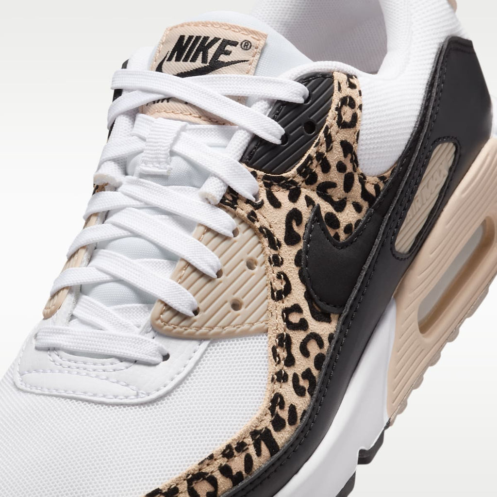 Nike Air Max 90 Women's Shoes - White/Sanddrift/Hemp/Black