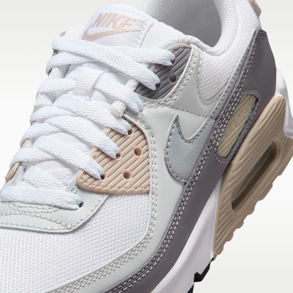 Nike Air Max 90 Women's Shoes - Cream II/Pencil Point/Off White/Wolf Grey