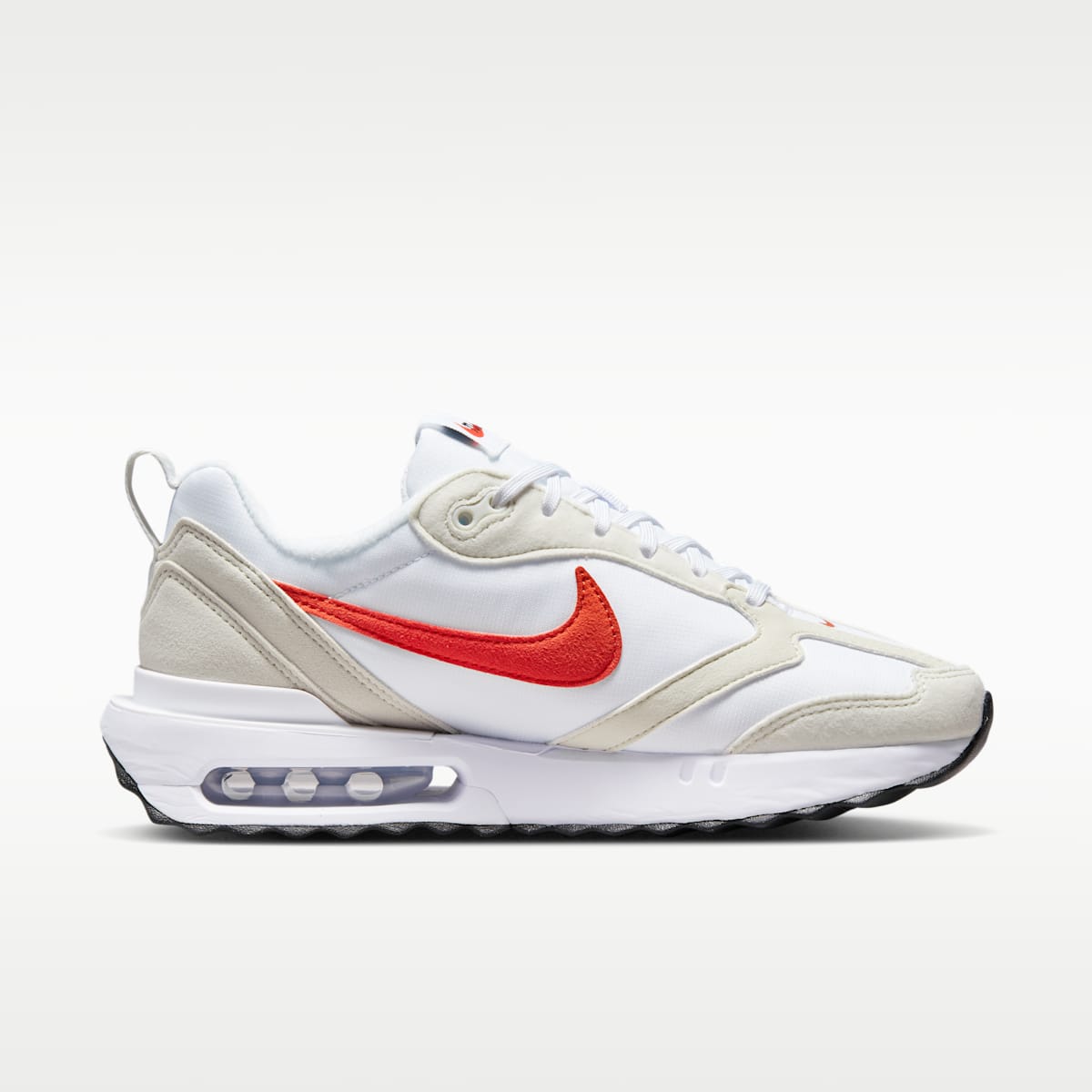 Nike Air Max Dawn Women's Shoes - White/Light Bone/Black/Picante Red