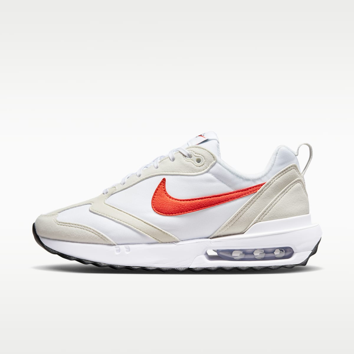 Nike Air Max Dawn Women's Shoes - White/Light Bone/Black/Picante Red